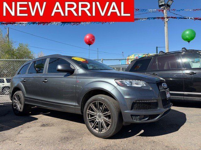 Gray 2015 Audi Q7 3.0T quattro S-Line Prestige SUV / Crossover All-Wheel Drive 8-Speed Automatic