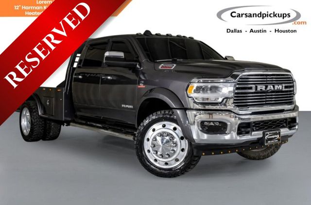 Gray 2021 RAM 5500 Chassis Pickup Truck Four-Wheel Drive 6-Speed Automatic