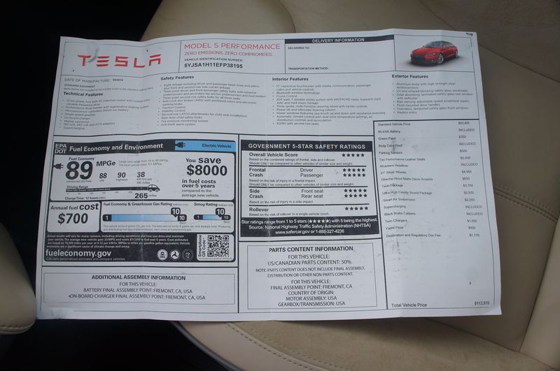 2014 Tesla Model S P85 | Zoom Auto Group - Used Cars New Jersey