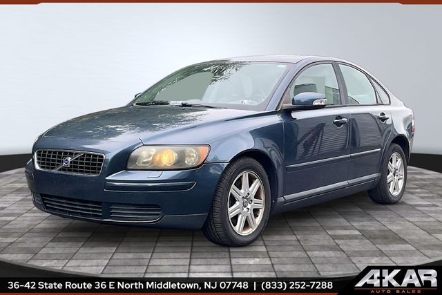 Blue 2007 Volvo S40 Sedan Front-Wheel Drive