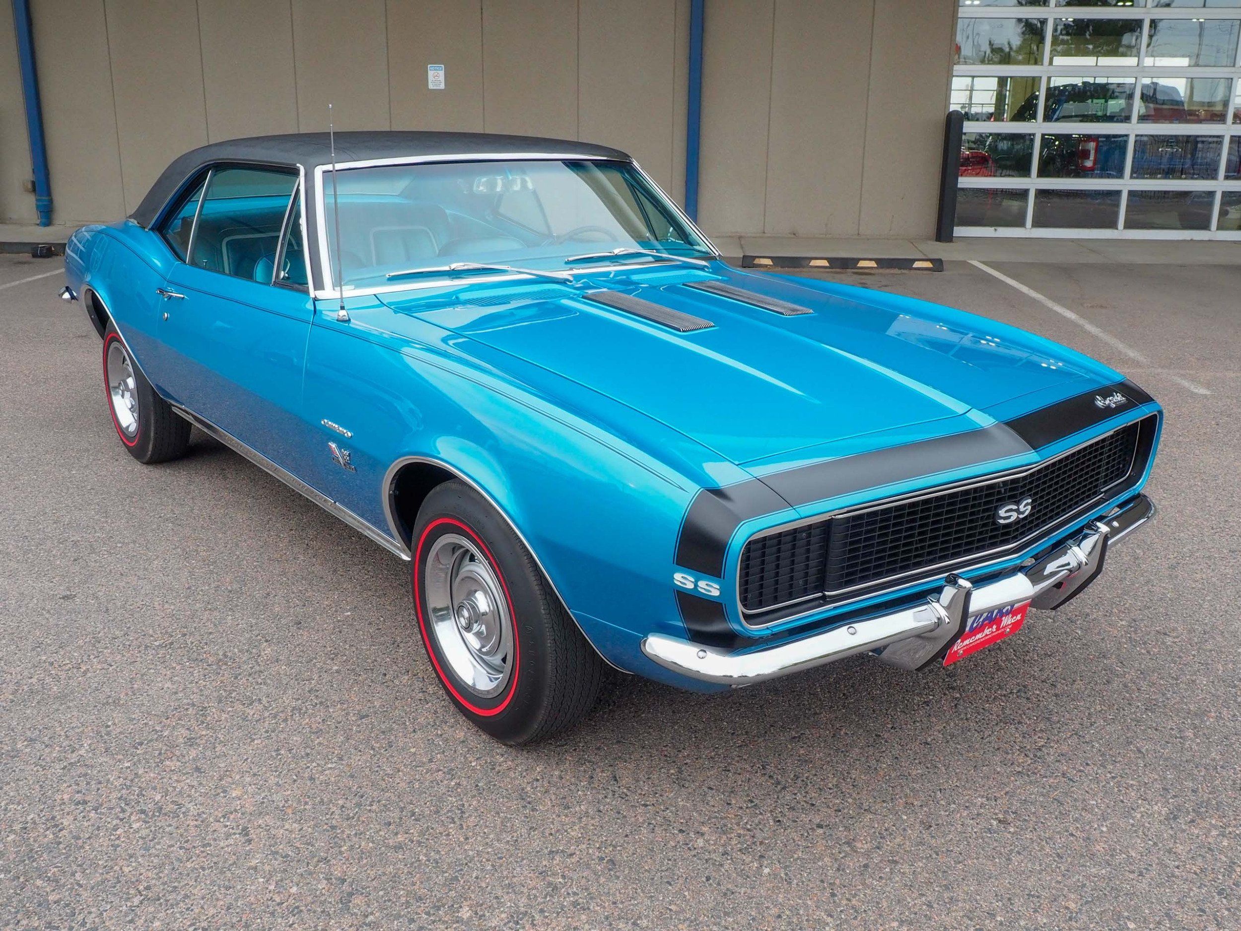 1967 Chevrolet Camaro Blue RS/SS