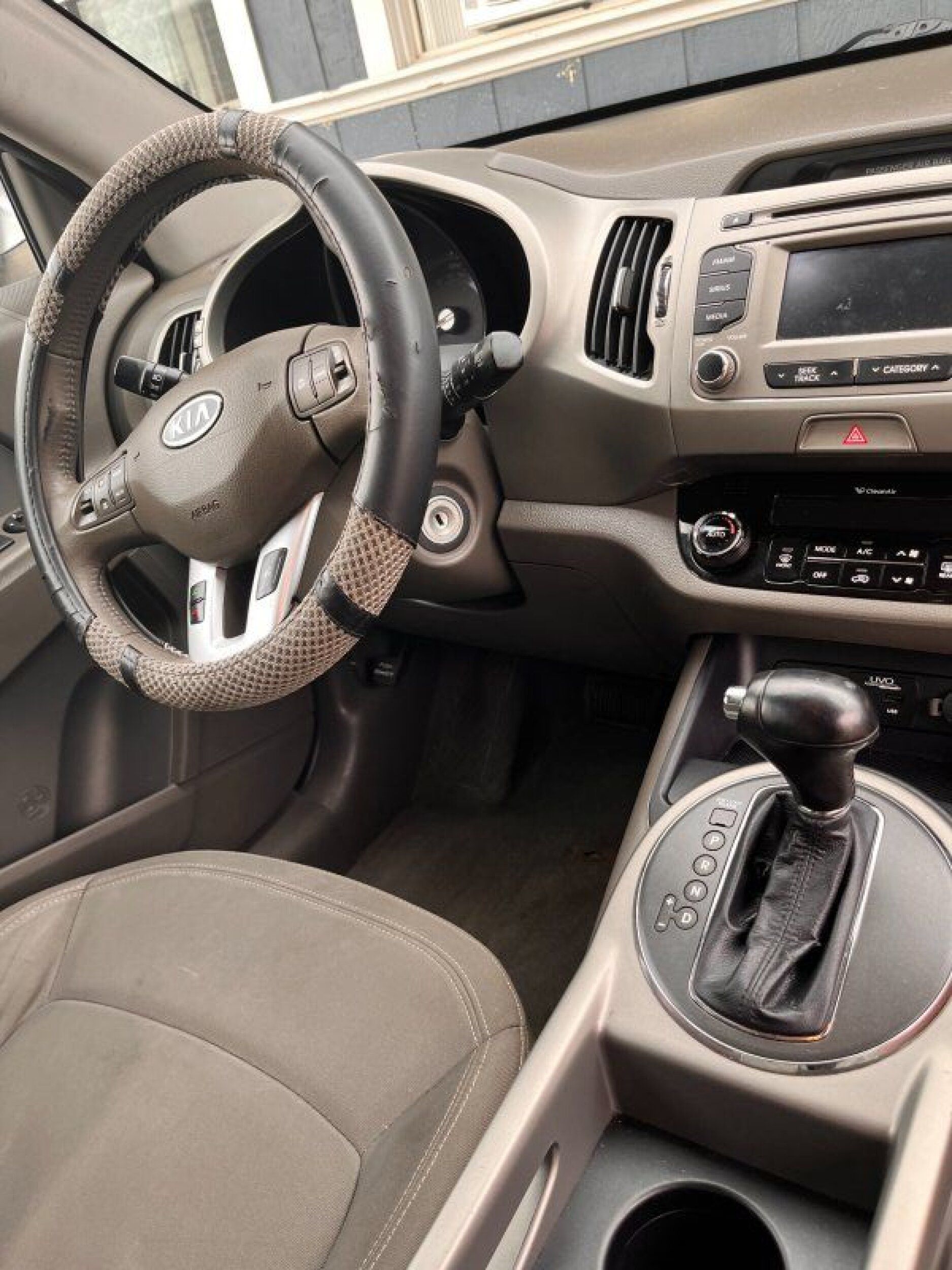 2012 Kia Sportage EX - Tan exterior view 6