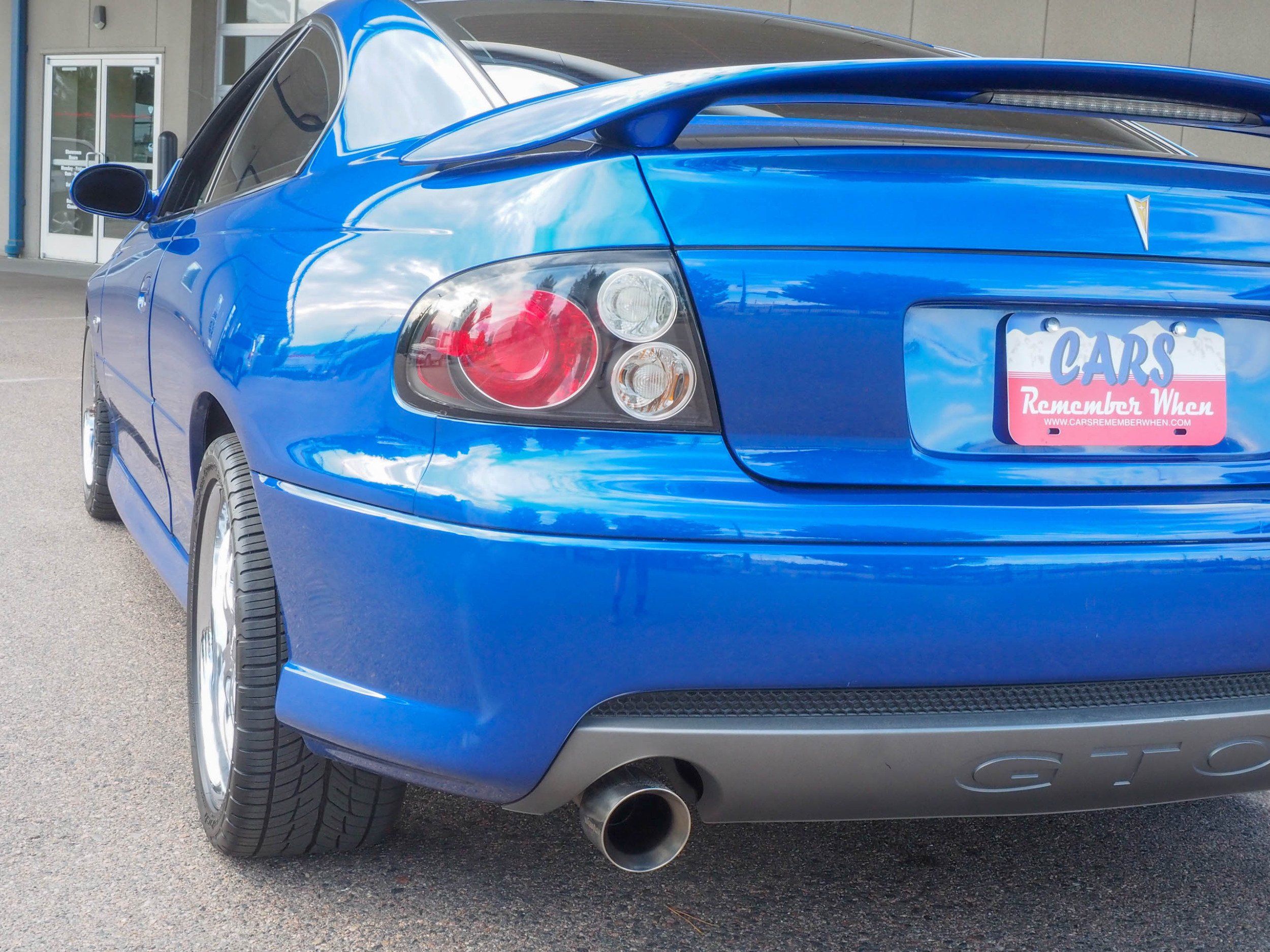 2006 Pontiac GTO Blue 
