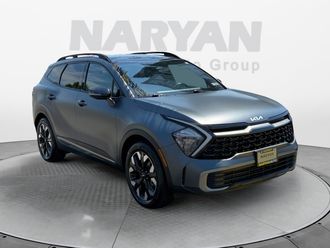 Gray 2023 Kia Sportage Hybrid Plug-In X-Line AWD SUV / Crossover All-Wheel Drive 6-Speed Automatic