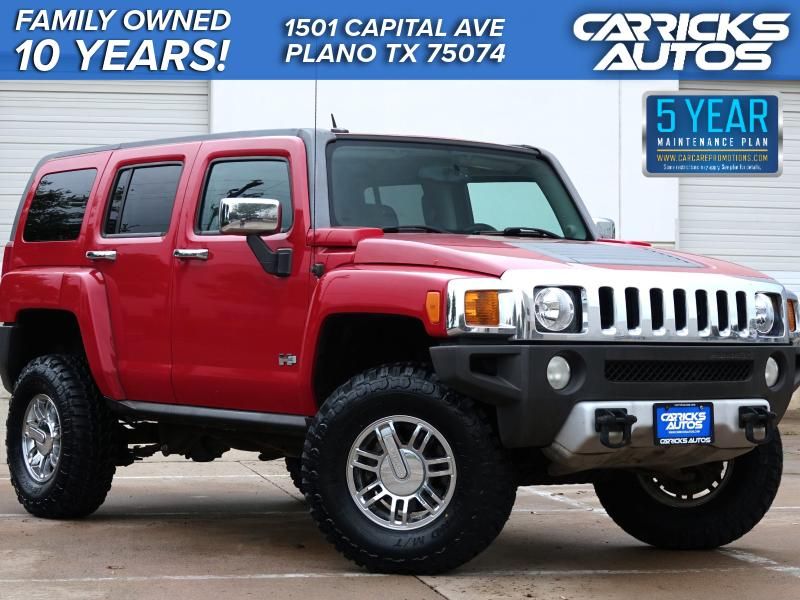Red 2008 Hummer H3 Alpha SUV / Crossover Four-Wheel Drive 4-Speed Automatic
