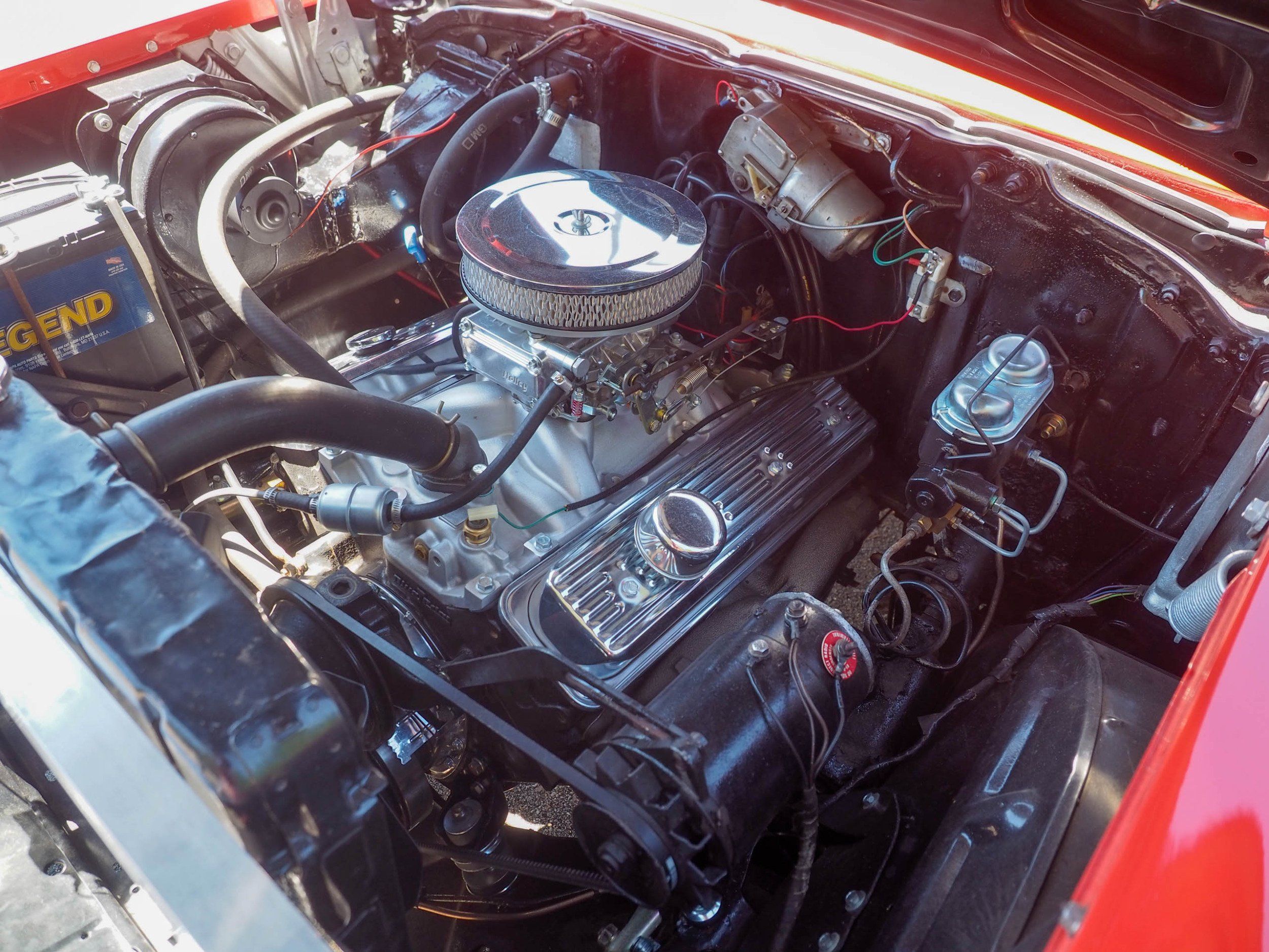 1957 Chevrolet Bel Air Orange 