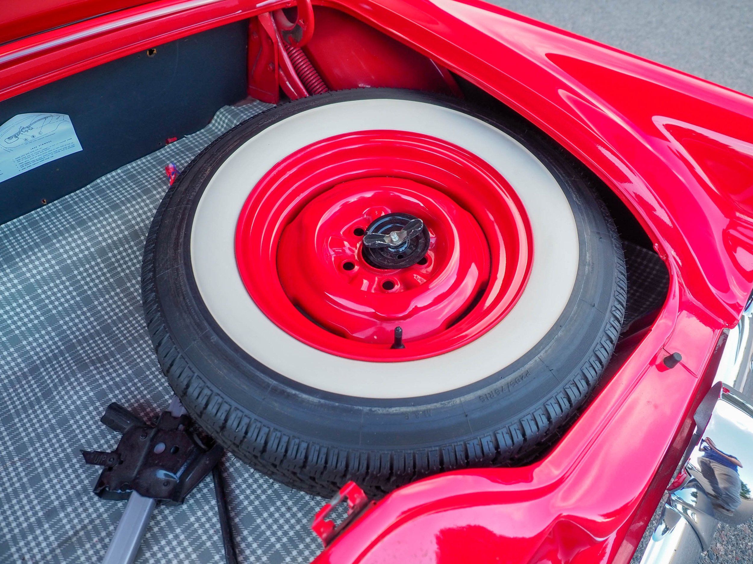 1955 Ford Thunderbird Red 