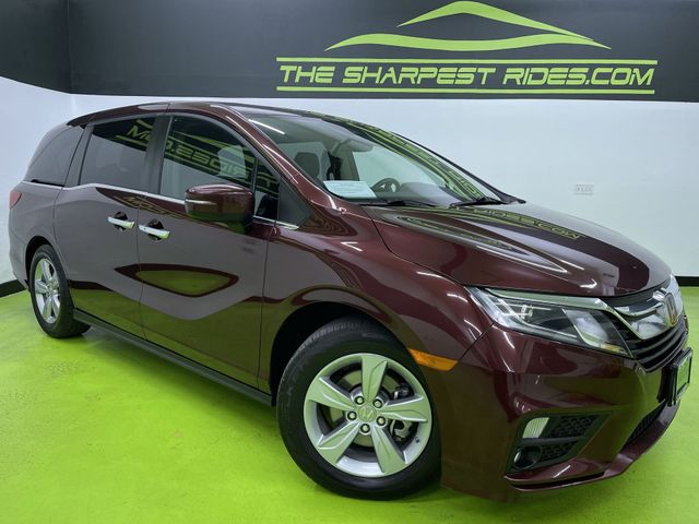Red 2019 Honda Odyssey EX-L FWD Minivan Front-Wheel Drive Automatic