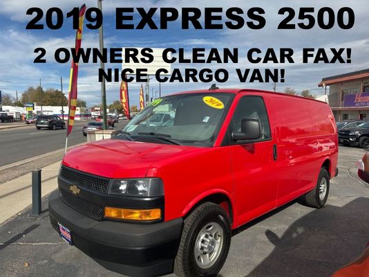 2019 Chevrolet Express Cargo Work Van
