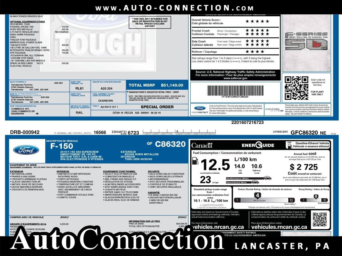 2016 Ford F-150 XLT 4x4 SuperCrew 5-1/2 Box's photo