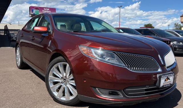 Brown 2015 Lincoln MKS Sedan All-Wheel Drive 6-Speed Automatic
