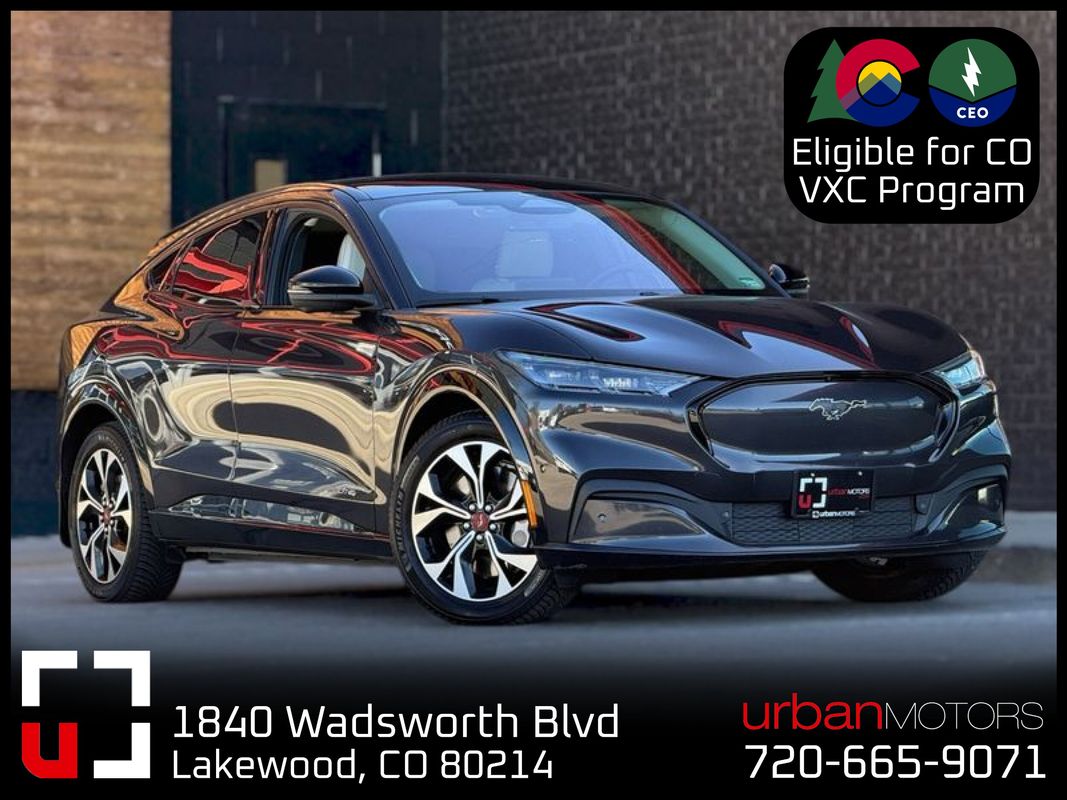 Gray 2022 Ford Mustang Mach-E Premium AWD SUV / Crossover All-Wheel Drive Automatic