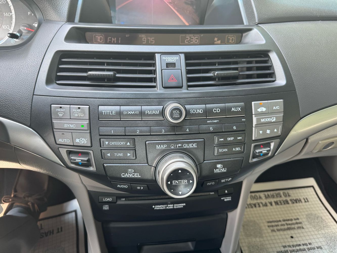 2010 Honda Accord EX-L V6 photo 28