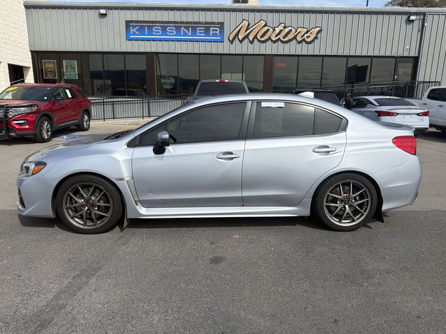 Ice Silver Metallic 2016 Subaru WRX STI Sedan All-Wheel Drive 6-Speed Manual