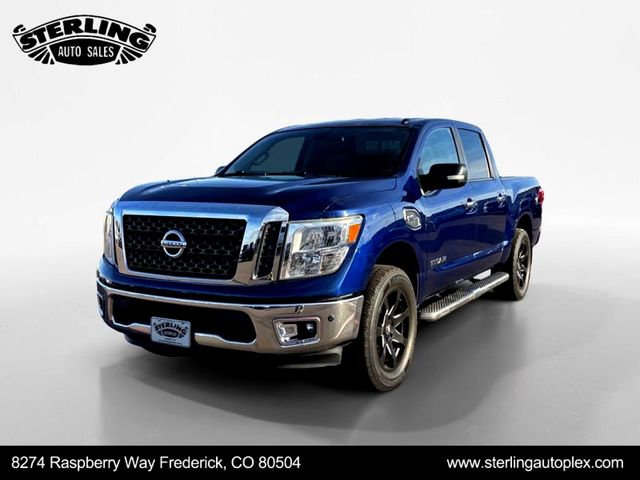 2017 Nissan Titan Pickup Truck Four-Wheel Drive 7-Speed Automatic