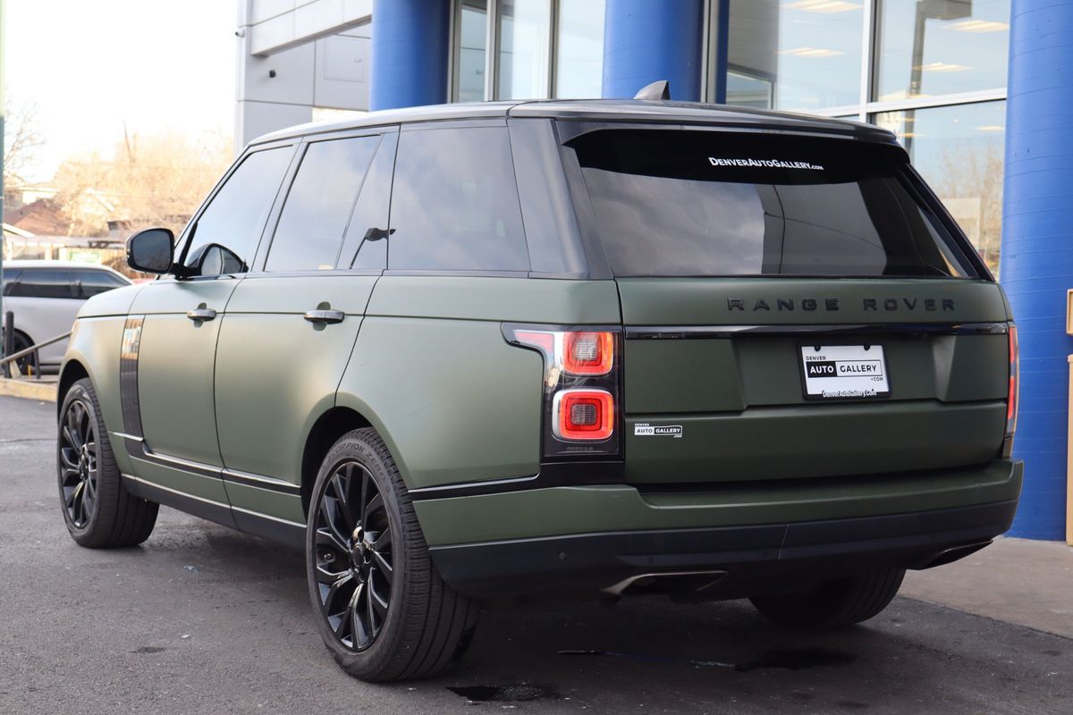 2019 Land Rover Range Rover 3.0L V6 Supercharged HSE