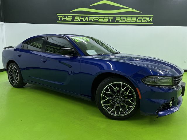 Blue 2018 Dodge Charger Sedan Rear-Wheel Drive Automatic