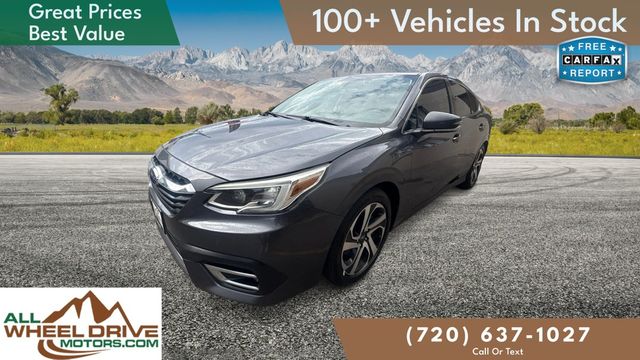 Gray 2020 Subaru Legacy Sedan All-Wheel Drive 8-Speed CVT