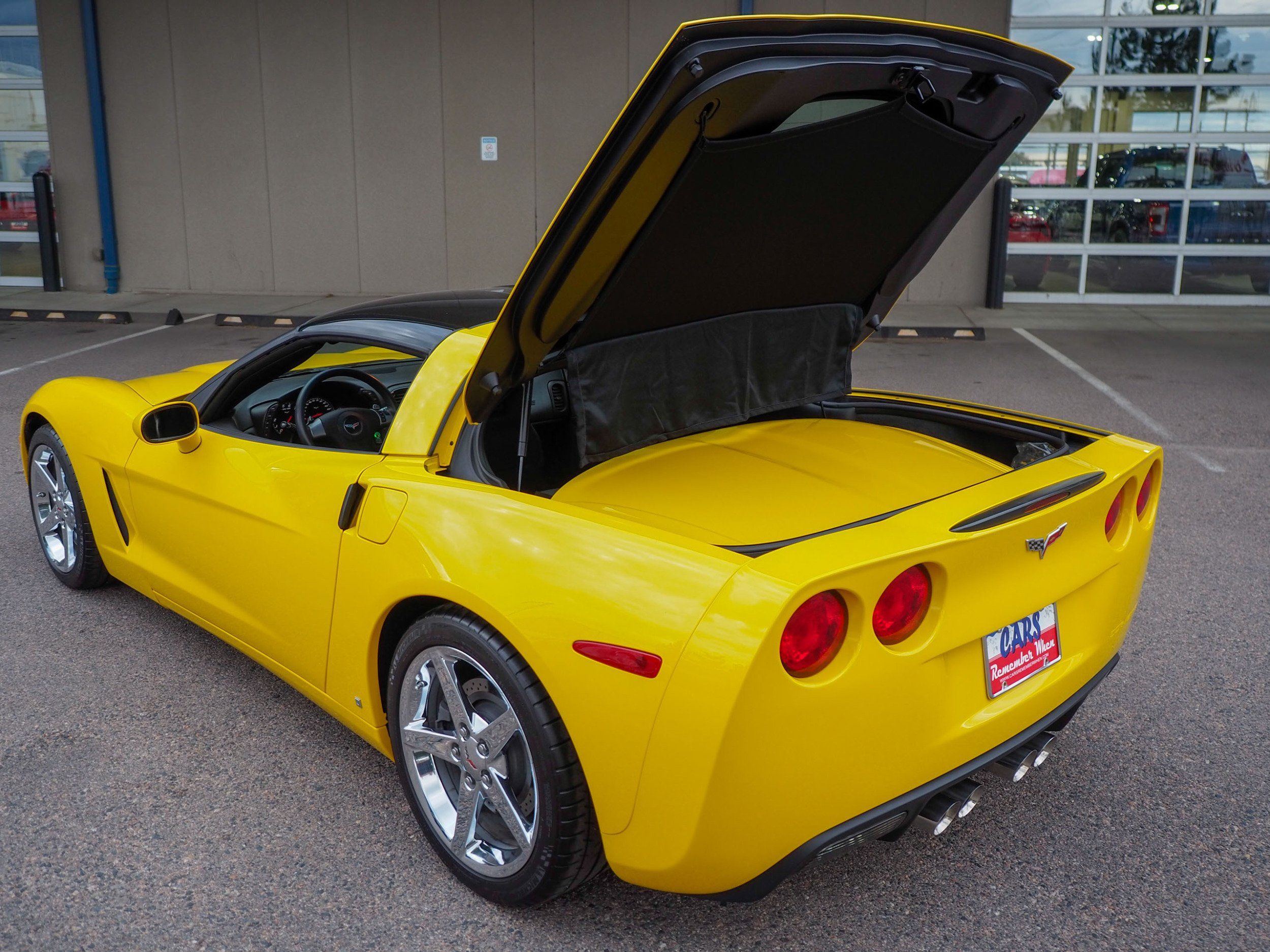 2008 Chevrolet Corvette Yellow 