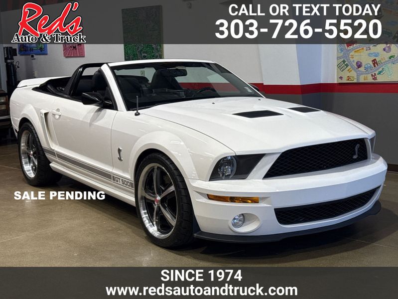 2008 Ford Mustang Shelby GT500 Convertible RWD