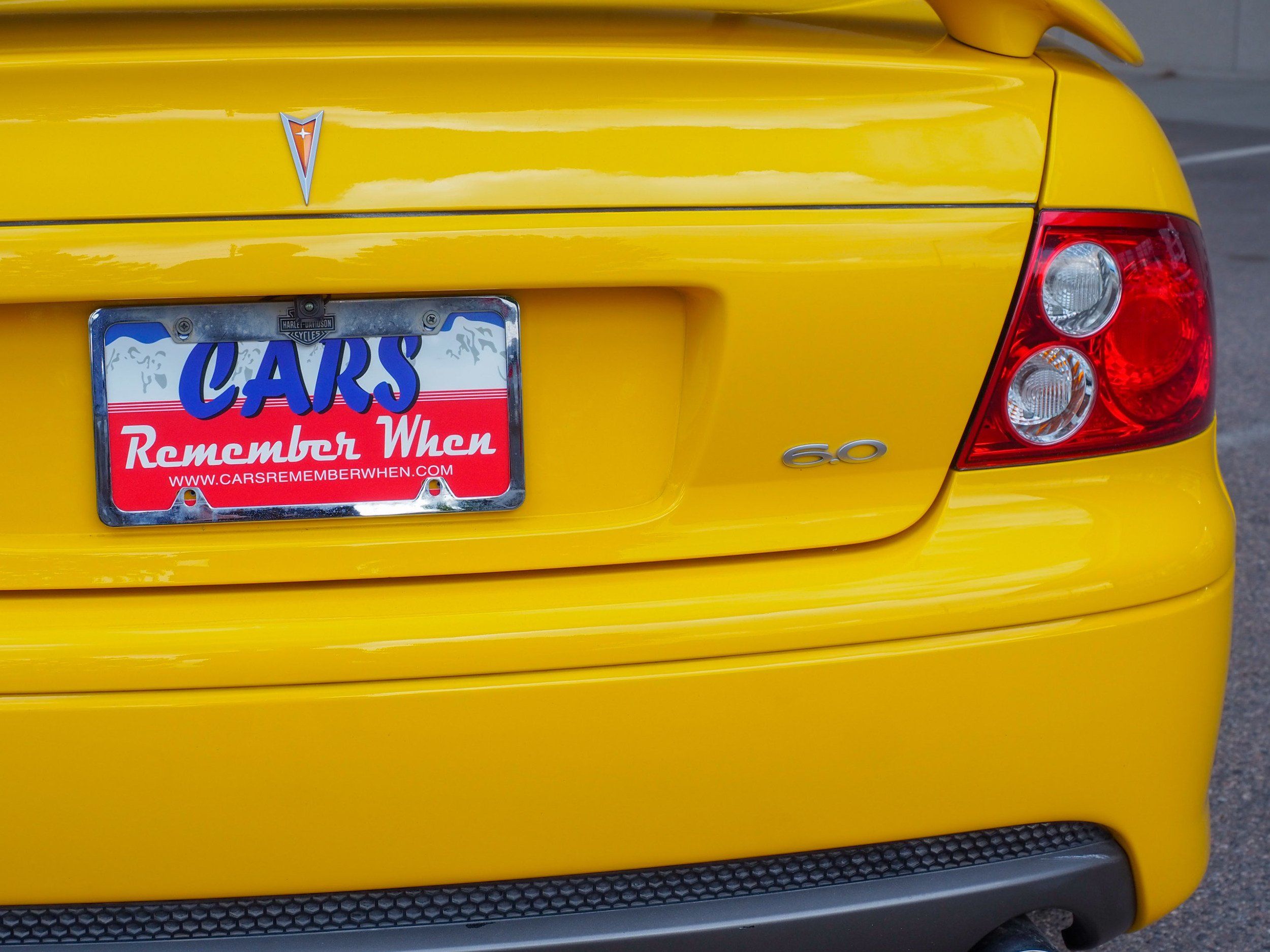 2005 Pontiac GTO Yellow 