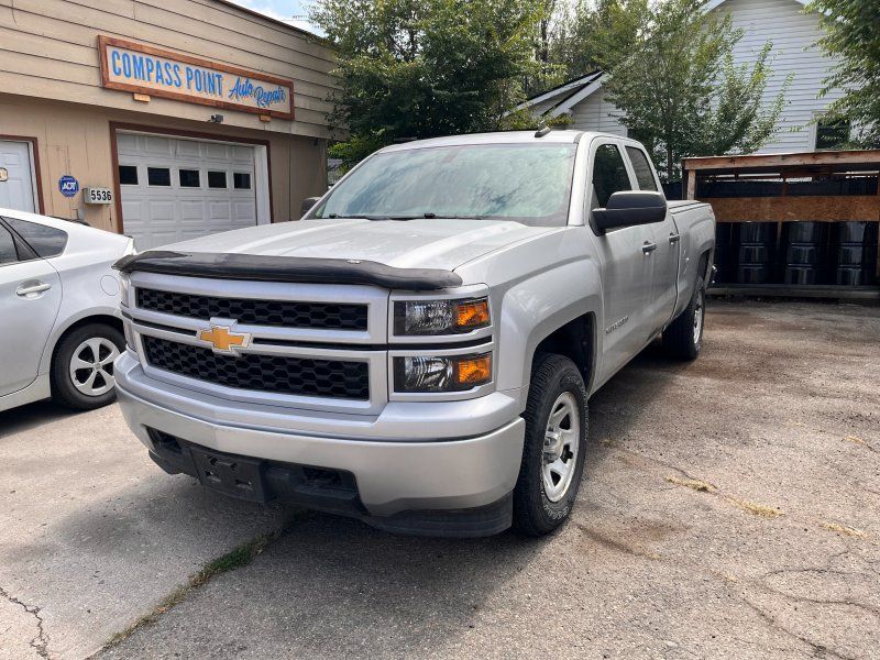 2015 Chevrolet Silverado 1500 Work Truck - Gray exterior view 1