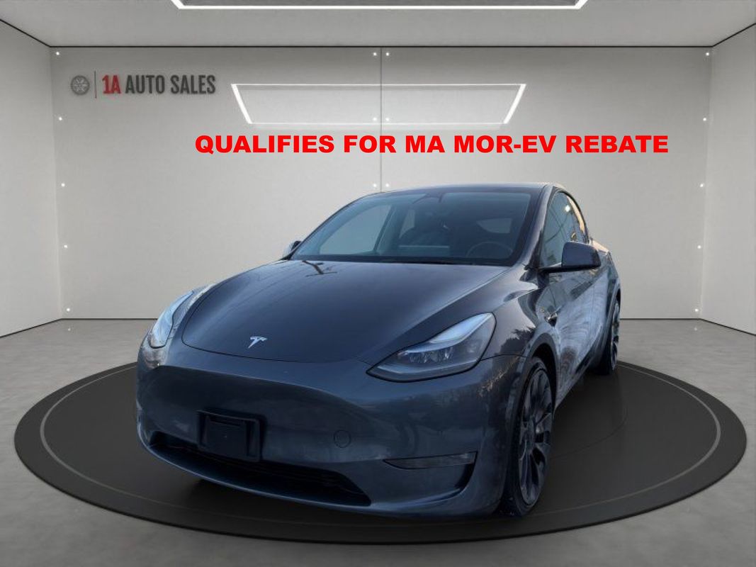 Silver 2022 Tesla Model Y Performance AWD SUV / Crossover All-Wheel Drive Automatic