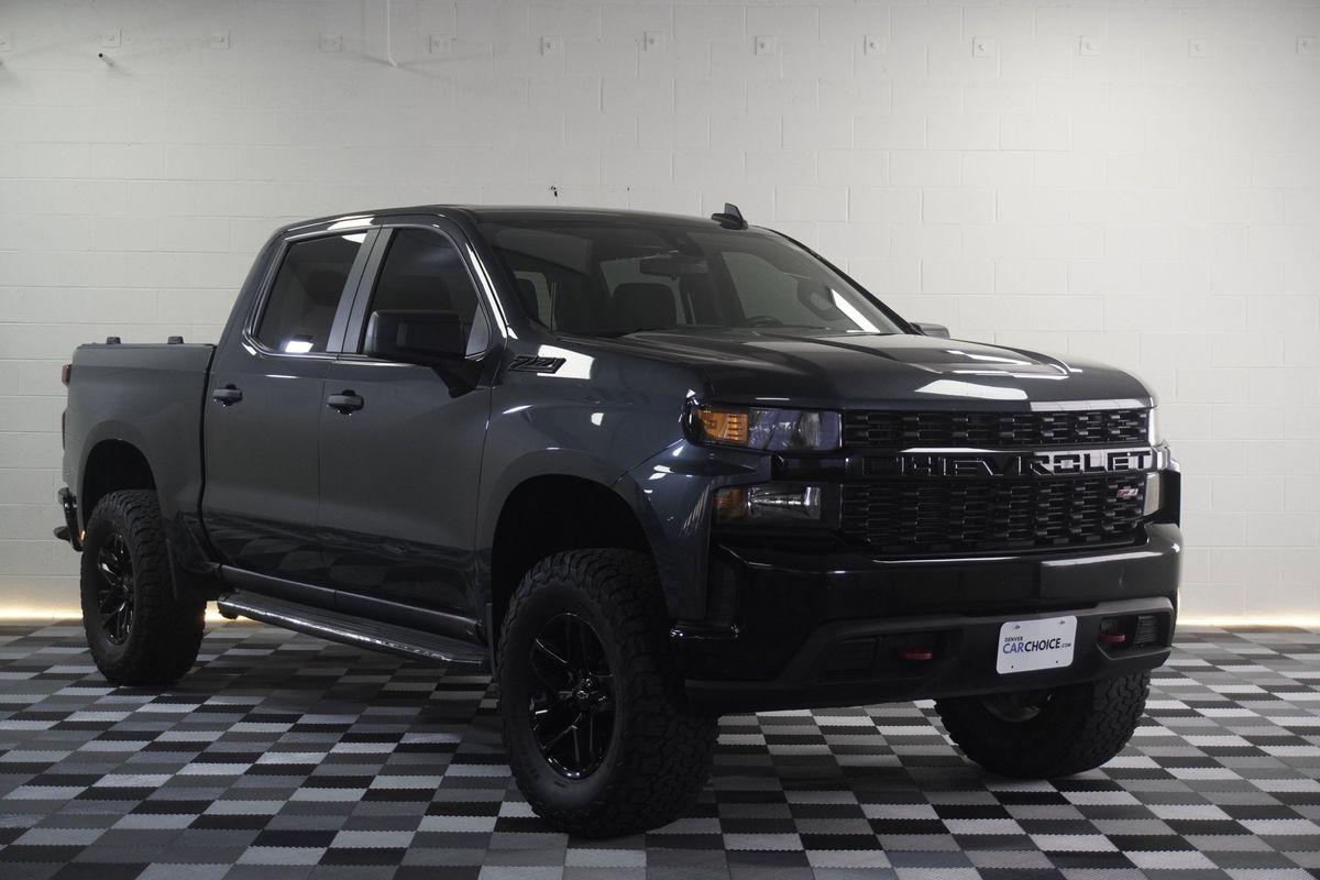 2021 Chevrolet Silverado 1500 4WD Crew Cab Short Bed Custom Trail Boss