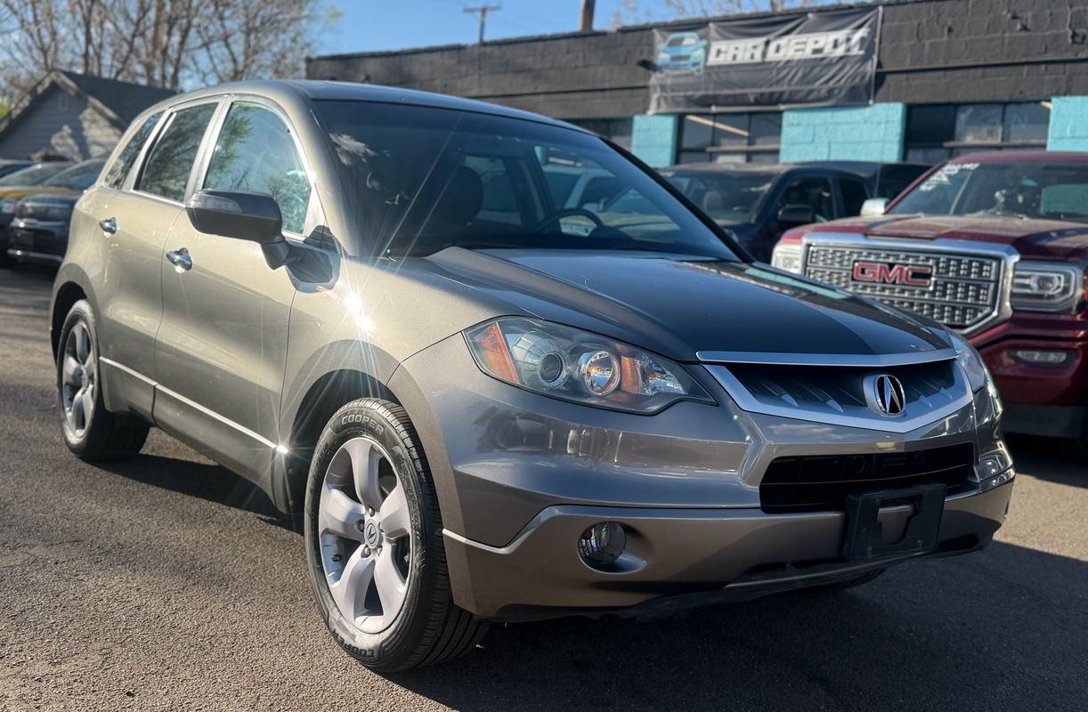 Gray 2007 Acura RDX SH-AWD with Technology Package SUV / Crossover All-Wheel Drive 5-Speed Automatic