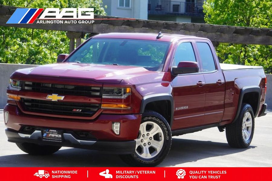 2016 CHEVROLET SILVERADO 1500 DOUBL Z71 LT PICKUP 4D 6 1/2 FT
