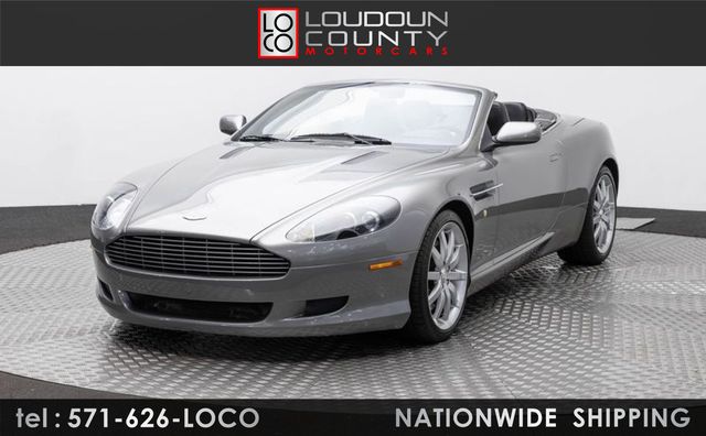 Silver 2006 Aston Martin DB9 Convertible Rear-Wheel Drive 6-Speed Automatic