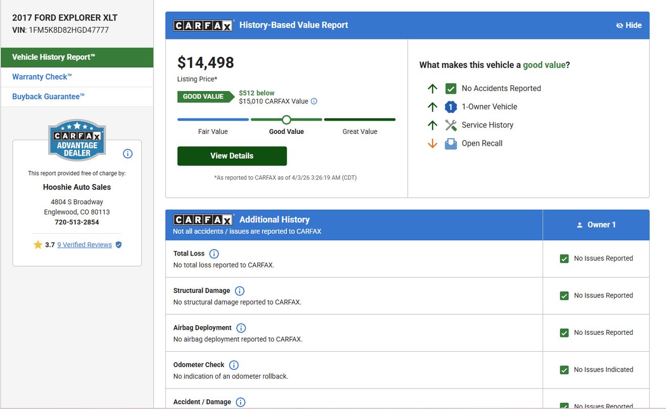 View vehicle photo 3