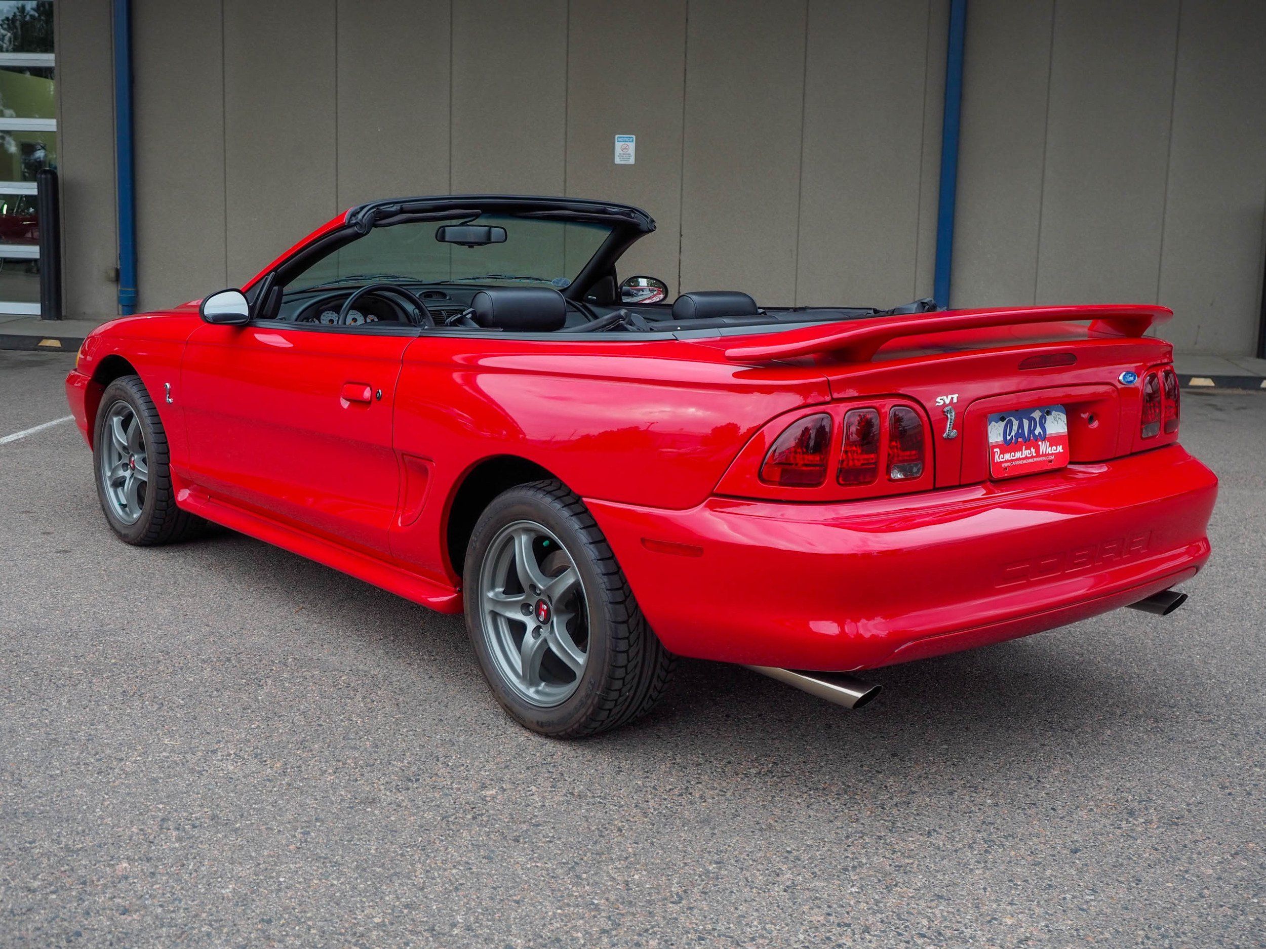 1997 Ford Mustang Red Cobra
