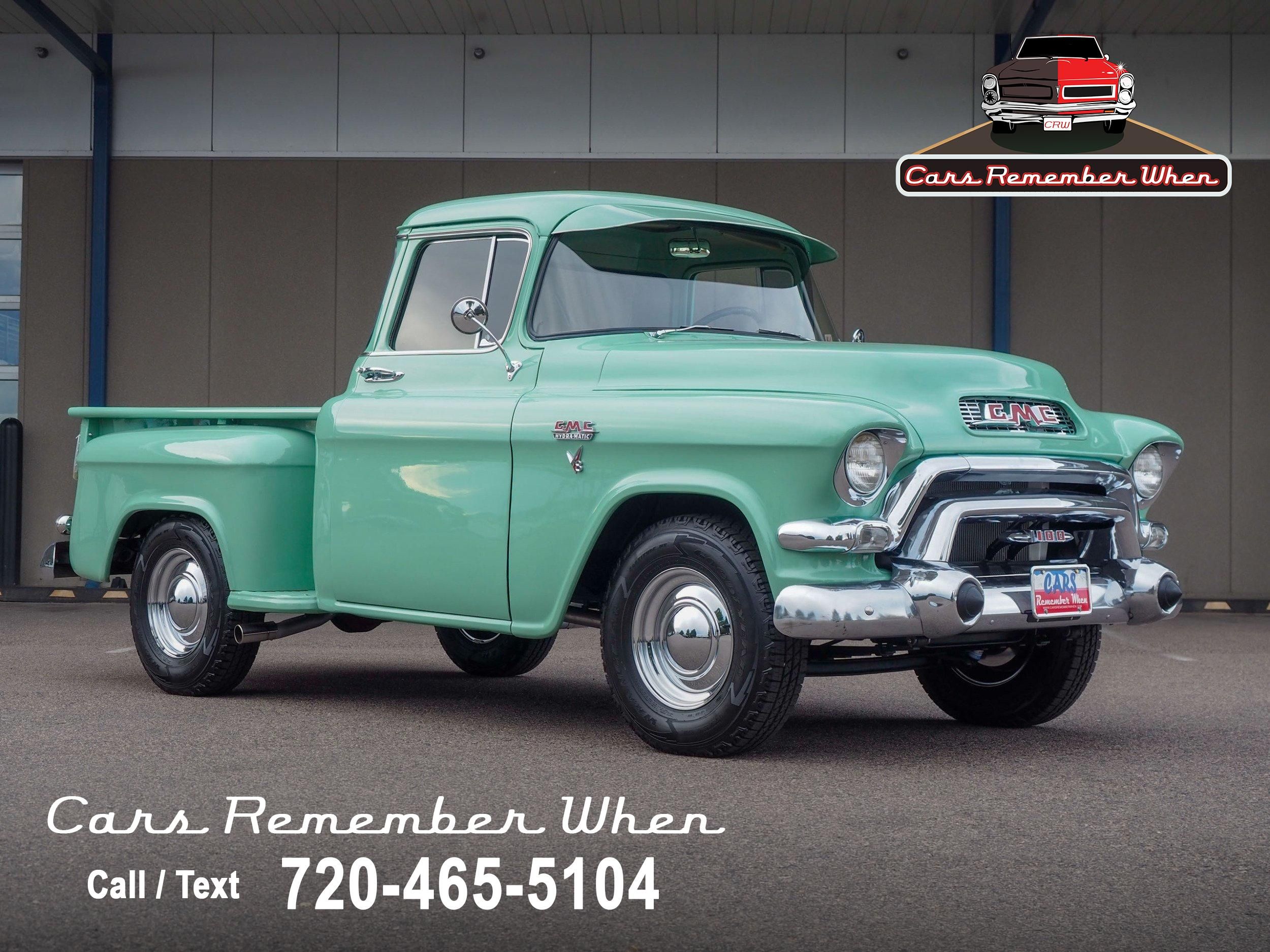 1955 GMC Pickup Green 2nd Series
