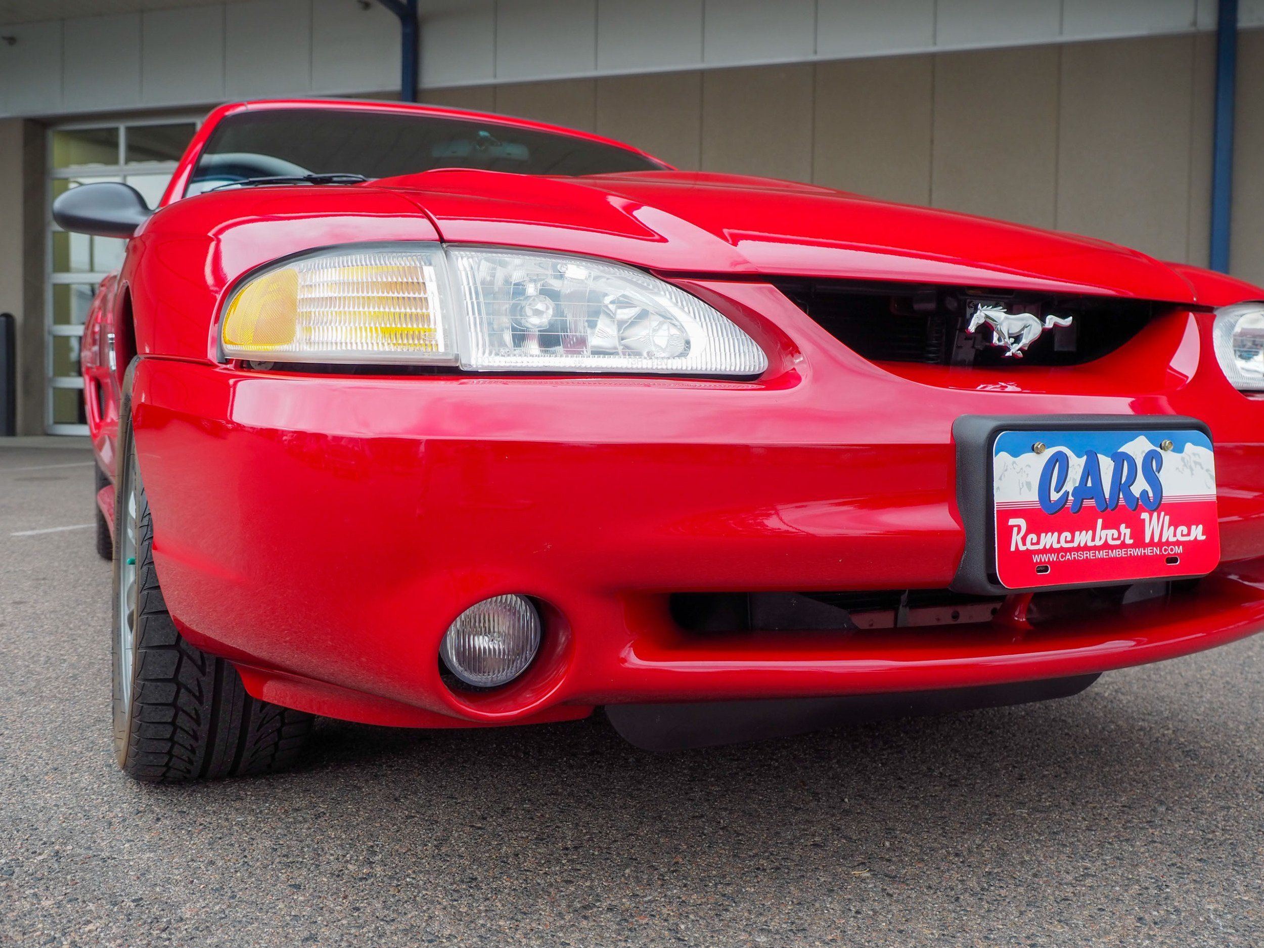 1997 Ford Mustang Red Cobra