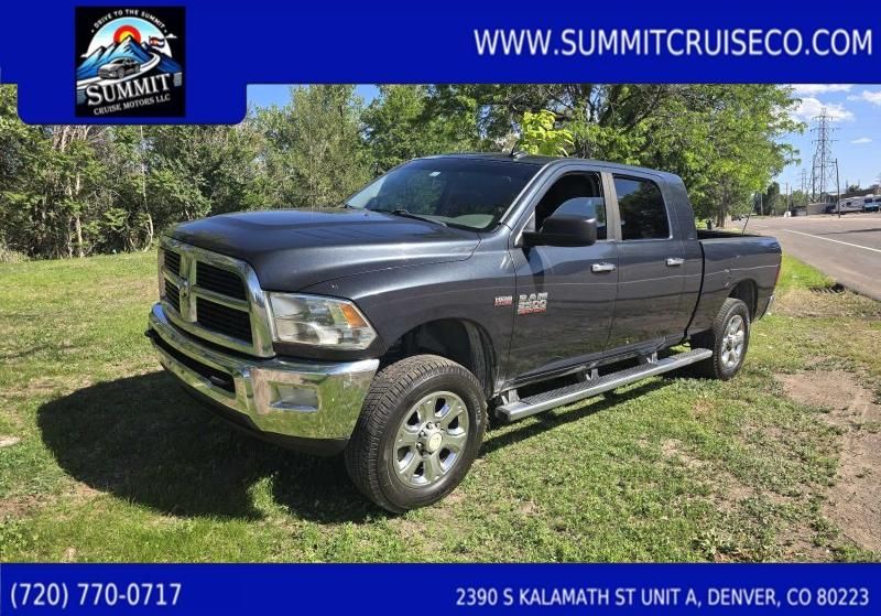 Gray 2015 RAM 2500 Lone Star Mega Cab 4WD Pickup Truck Four-Wheel Drive 6-Speed Automatic