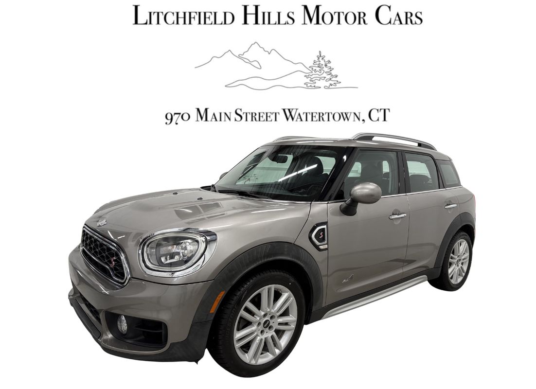 Silver 2018 MINI Countryman SUV / Crossover All-Wheel Drive 8-Speed Automatic