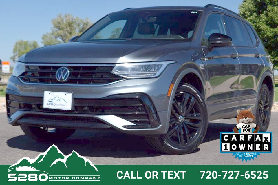 2022 Volkswagen Tiguan 2.0T SE R-Line Black