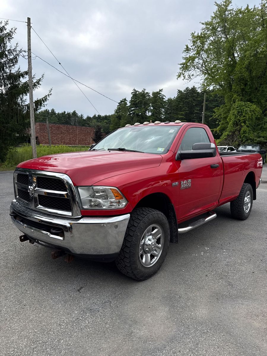 2017 Ram 3500 Tradesman Regular Cab 4x4 8' Box