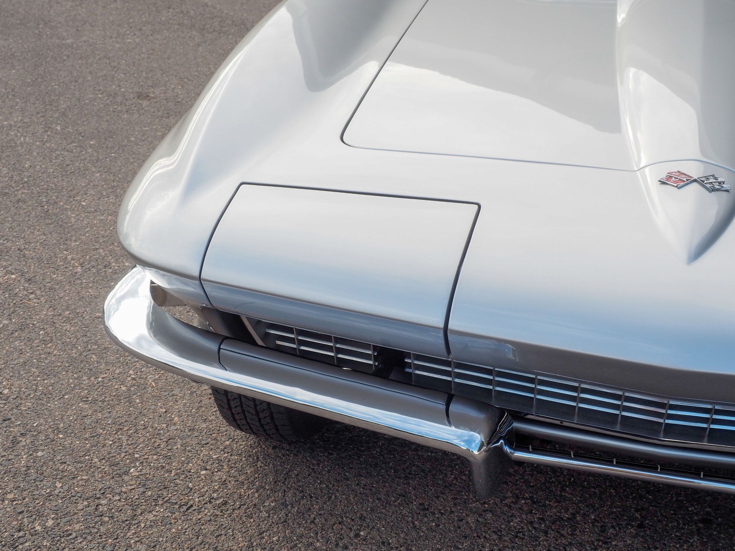 1967 Chevrolet Corvette Silver Convertible