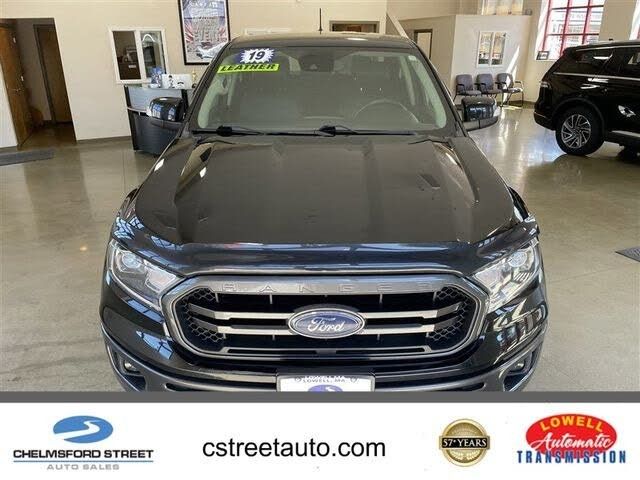 Shadow Black 2019 Ford Ranger Pickup Truck Four-Wheel Drive Automatic