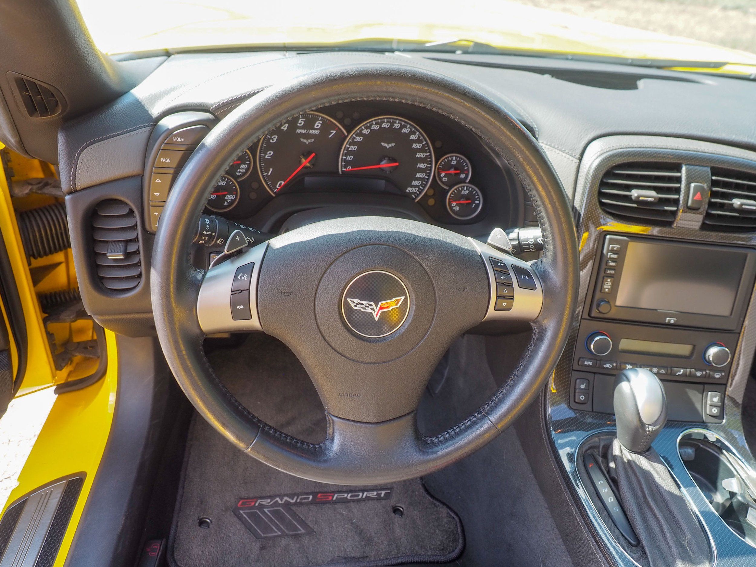 2010 Chevrolet Corvette Yellow Grand Sport