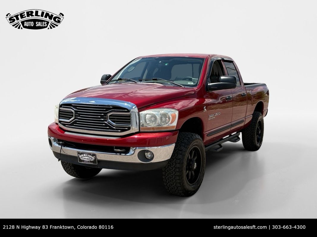 2006 Dodge RAM 2500 Pickup Truck Four-Wheel Drive 6-Speed Manual