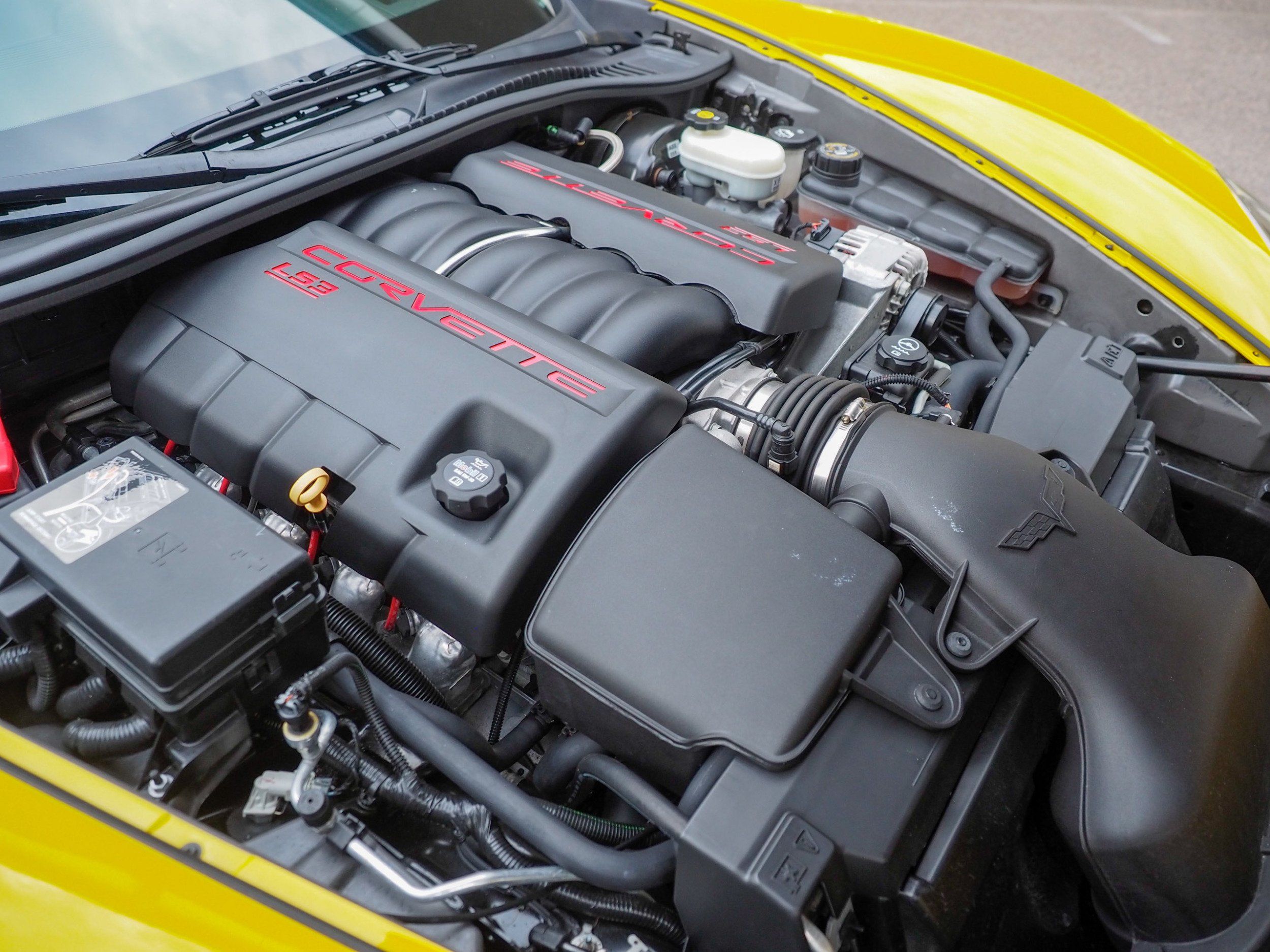 2008 Chevrolet Corvette Yellow 