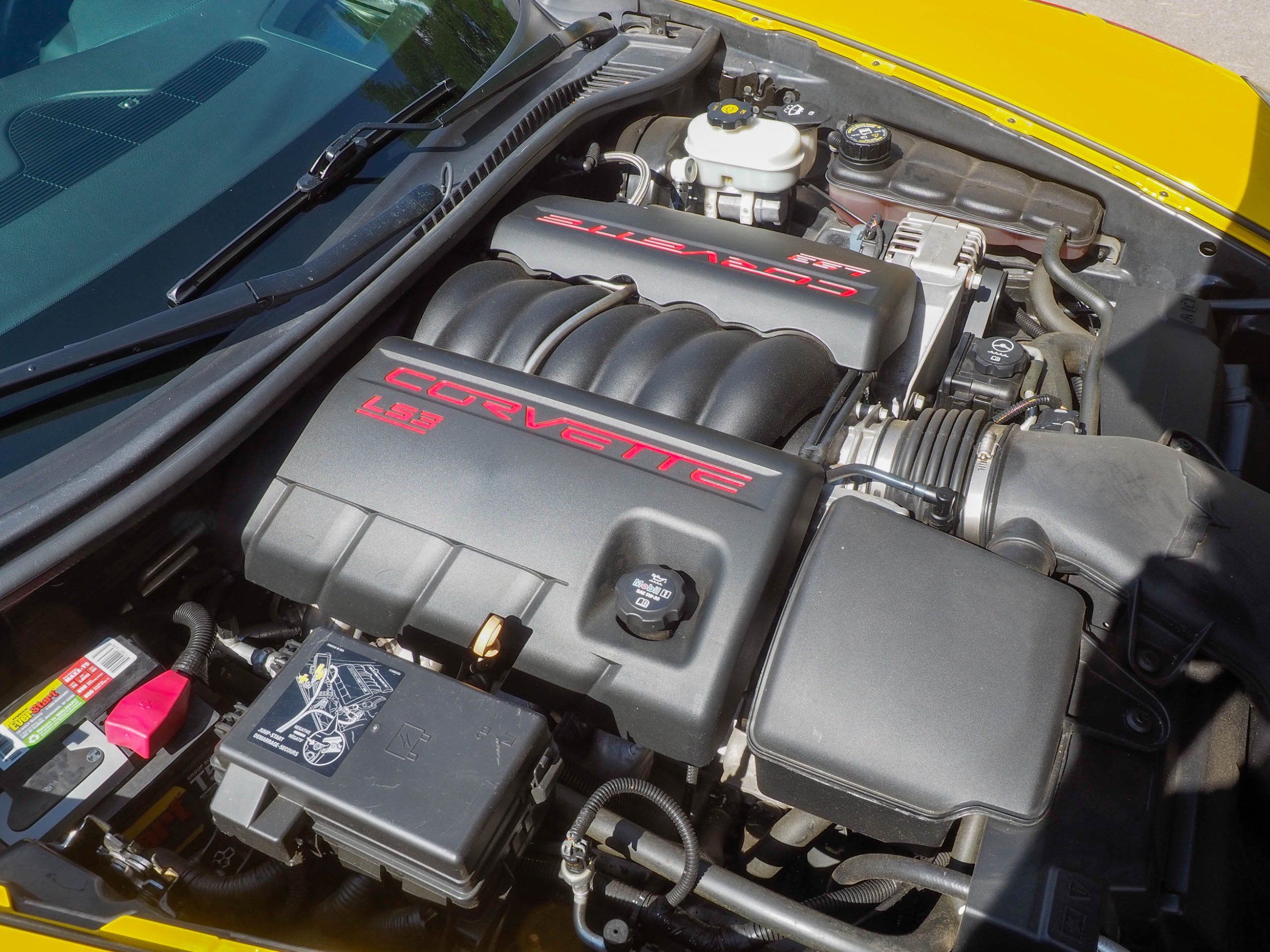 2010 Chevrolet Corvette Yellow Grand Sport