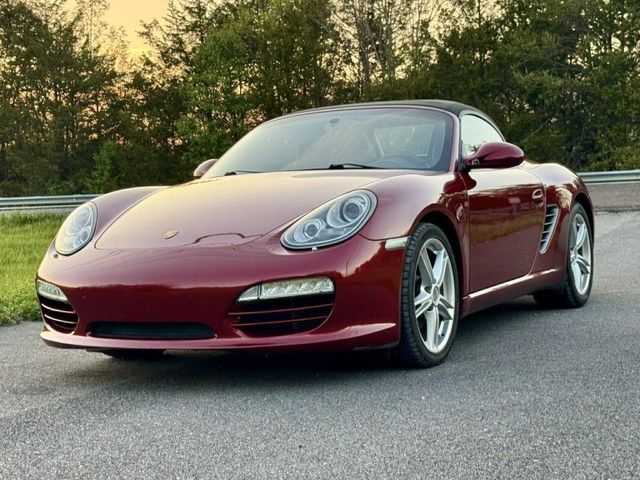 Red 2010 Porsche Boxster Base Convertible Rear-Wheel Drive 6-Speed Manual