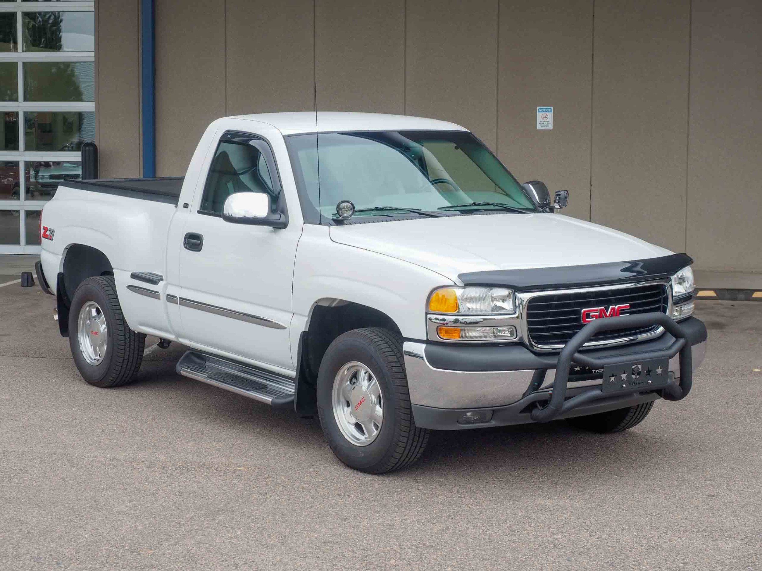 2000 GMC Sierra 1500 White SLE
