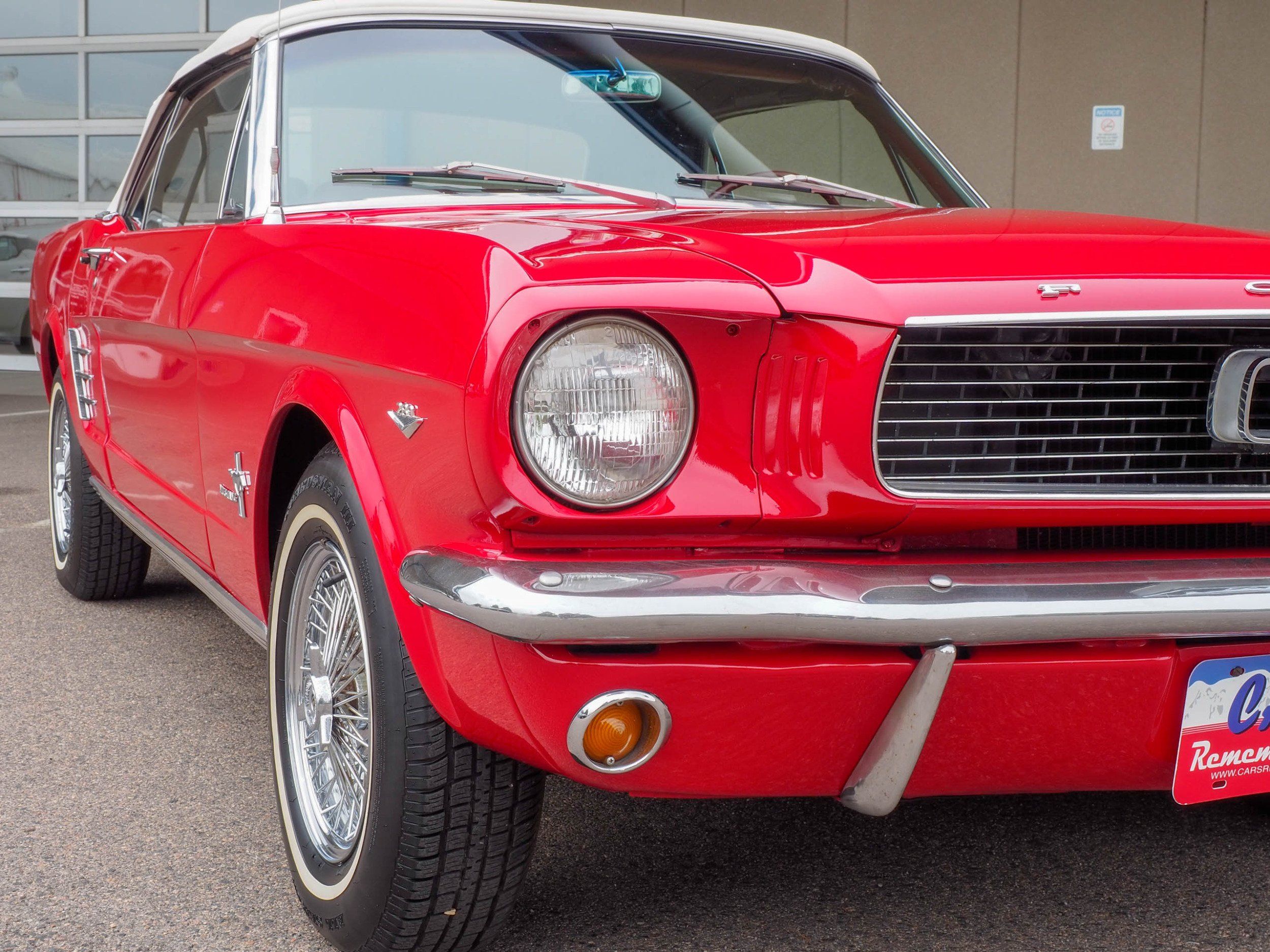 1966 Ford Mustang Red Convertible