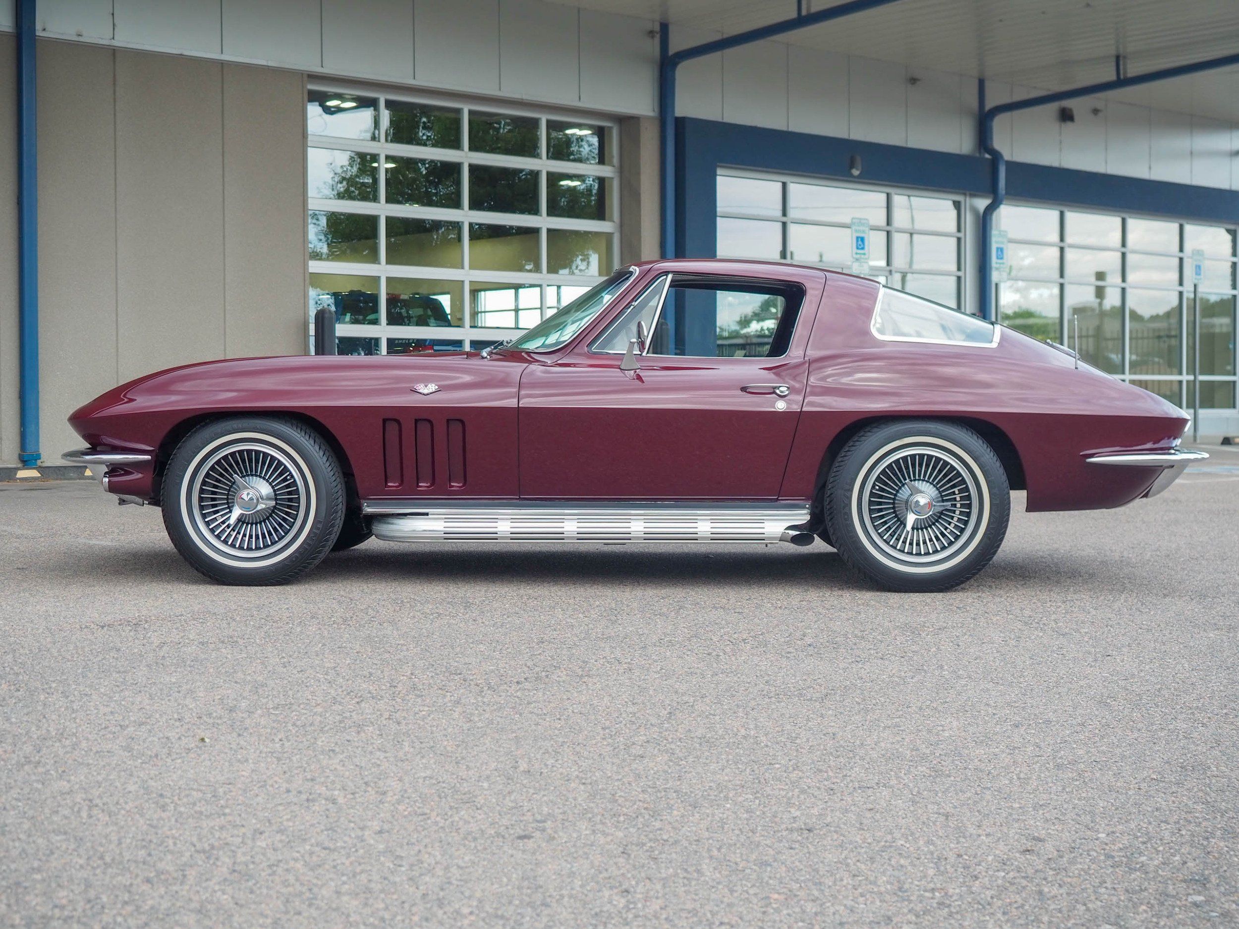 1966 Chevrolet Corvette Maroon Coupe
