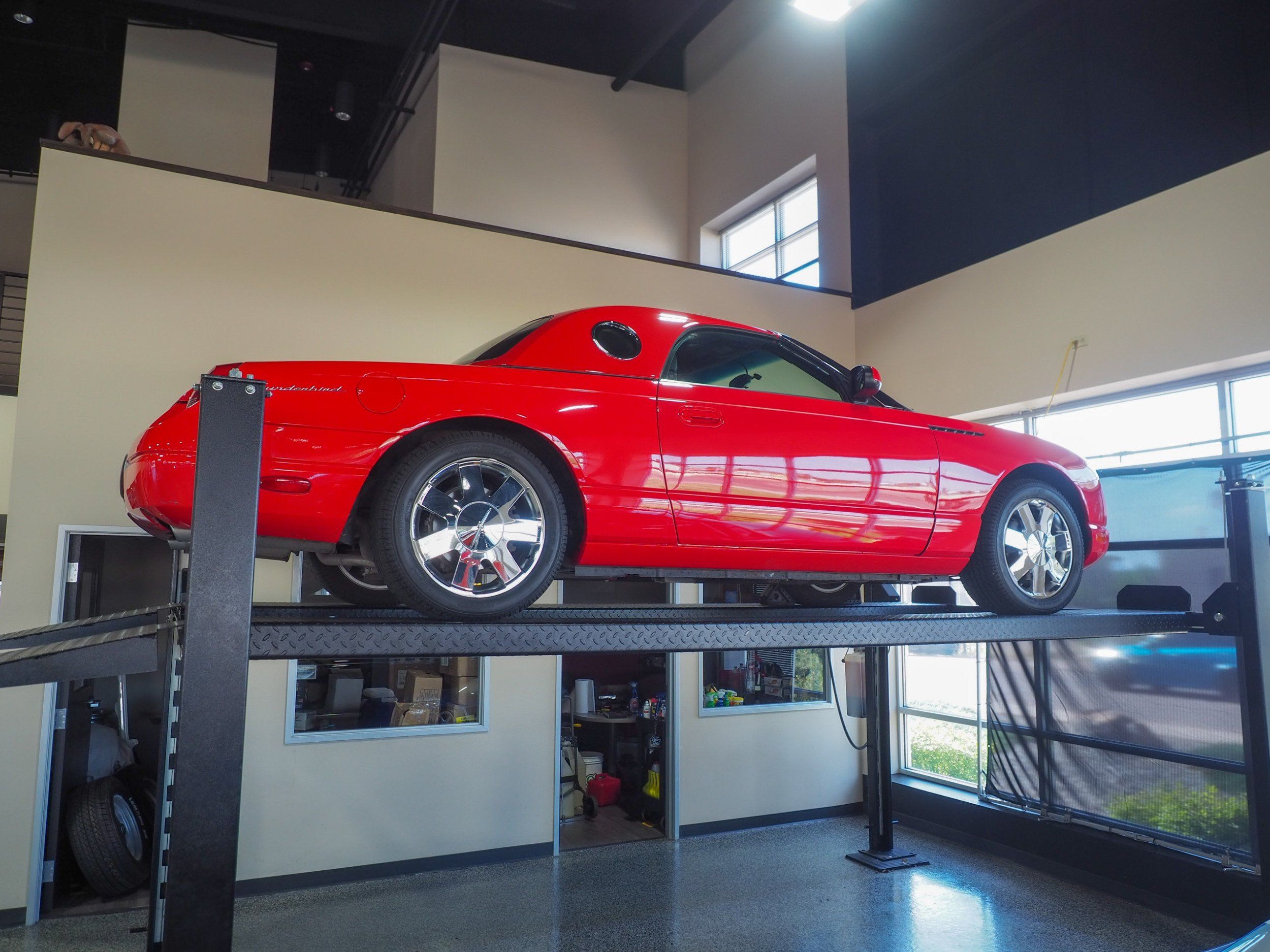 2002 Ford Thunderbird Red Deluxe